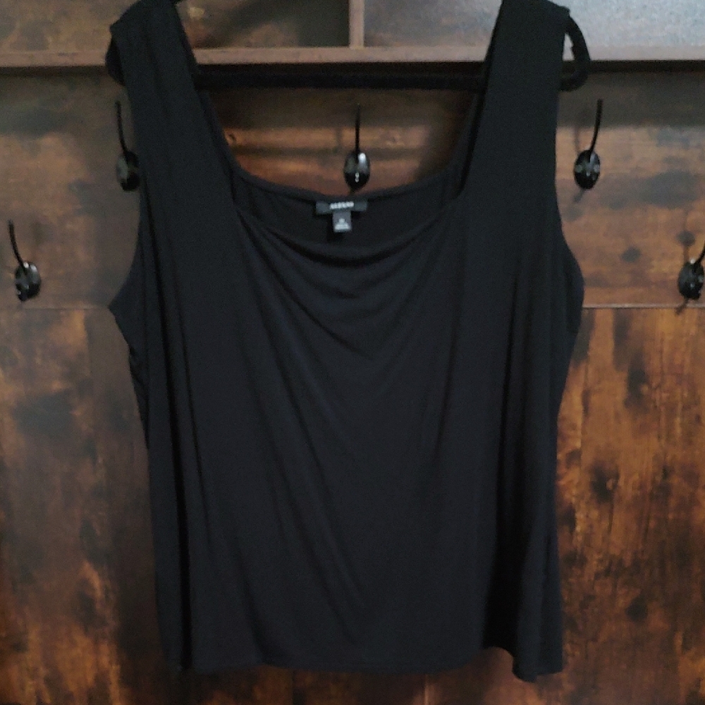 Alfani Black Sleeveless Tank Top